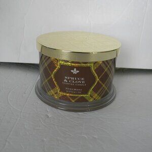 NEW HomeWorx by Slatkin + Co.  18oz Spruce & Clove Candle